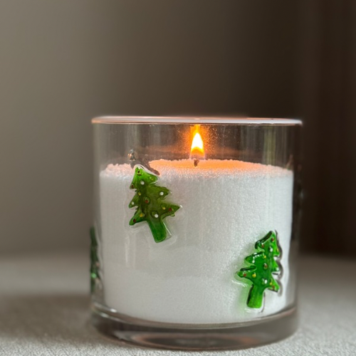 Giftbag Kerst Glow – Limited Edition Kaarsenhouder met Kerstboom design