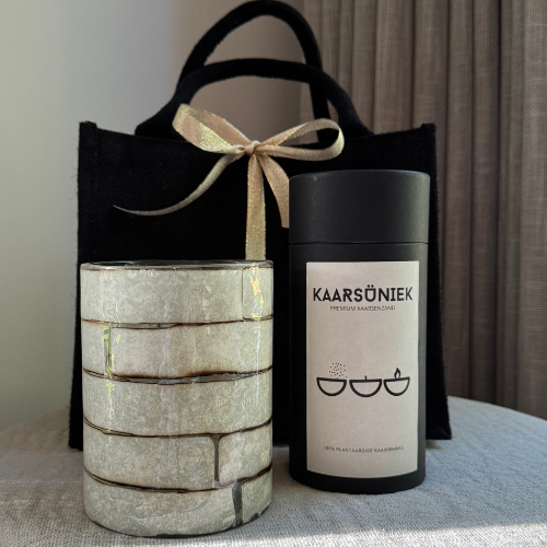 Giftbag Cebra Blanca – Verfijnd geschenk met natuurlijke flair